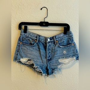 Free People Jean Shorts, 25
